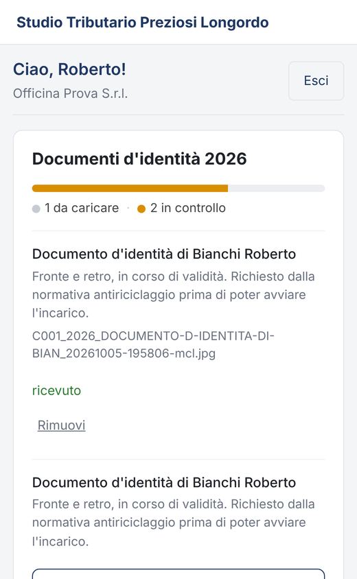 Scegli il file e Fotografa
